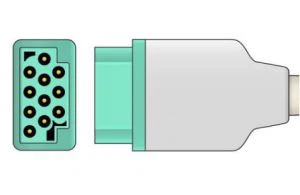 GE Medical Responder2000 10lead EKG Trunk Cable