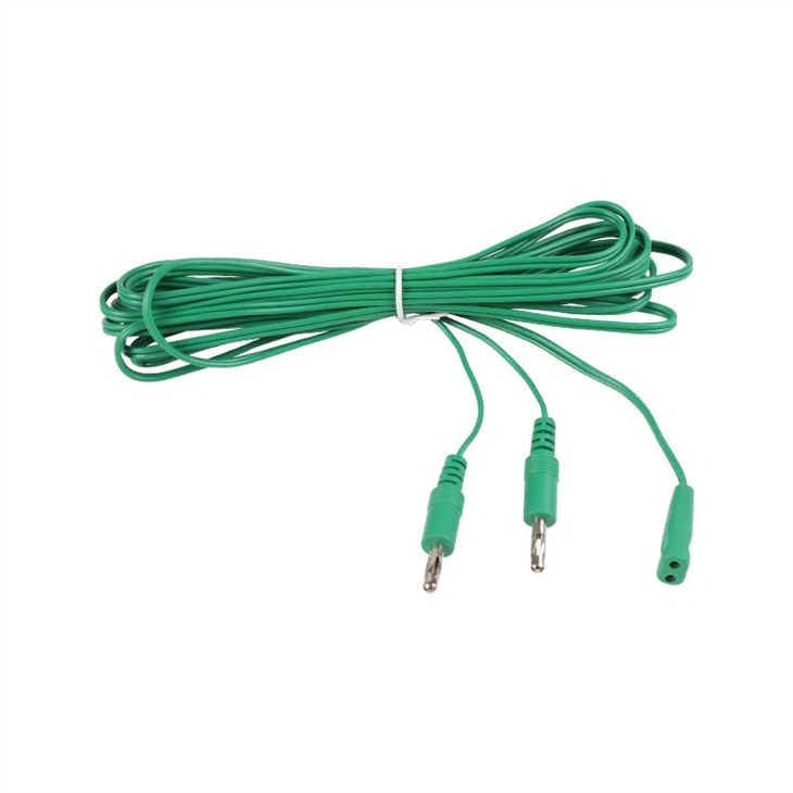 Reusable Electrosurgical Silicone Bipolar Cable For Forceps