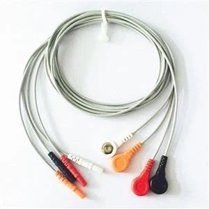 Spacelabs Holter Cable EKG Holter Cable 4 leiðslur Din1.5