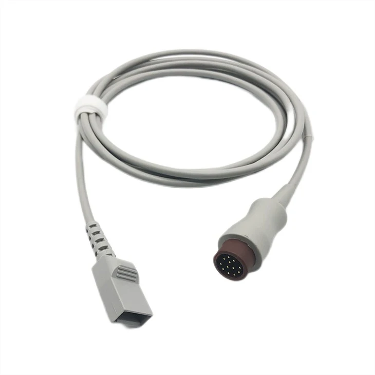 Mindray T5/T6/T7/T8 IBP Invasive Blood Pressure Cable 001C-30-70757