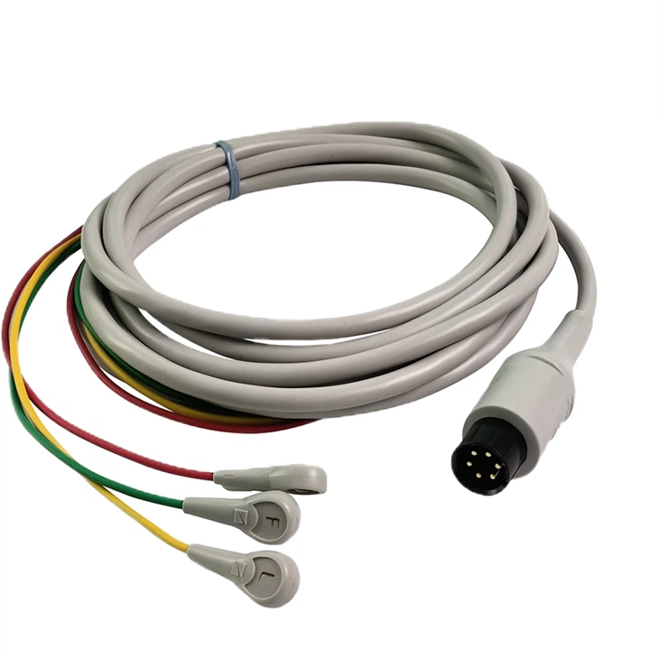 Original Nihon Kohden ECG Patient Cable BJ-753P